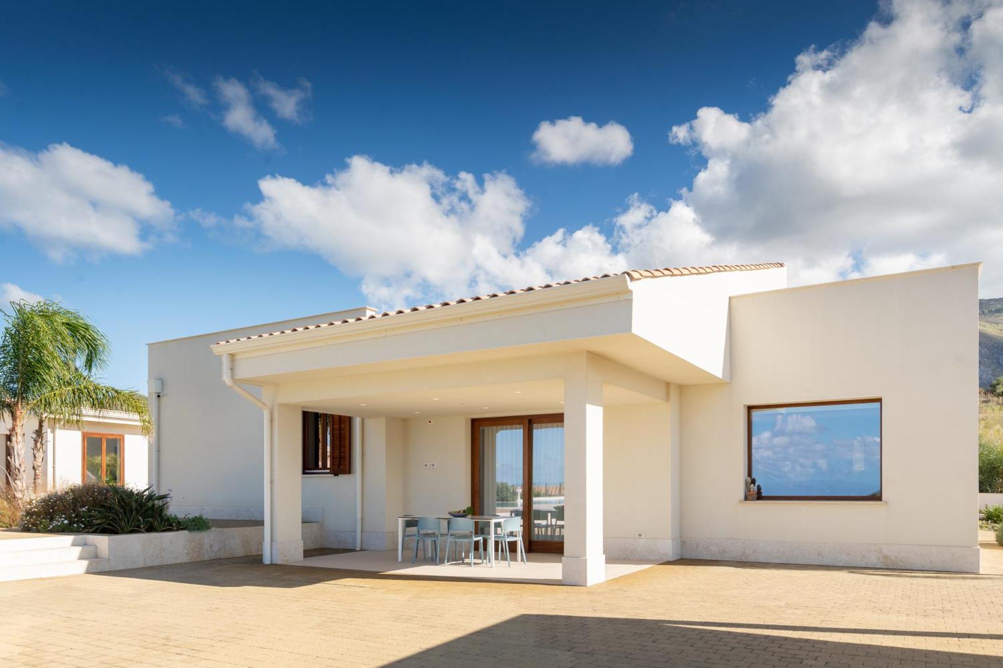 Villa Etesiae กัสเตลลัมมาเร เดล โกลโฟ ภายนอก รูปภาพ