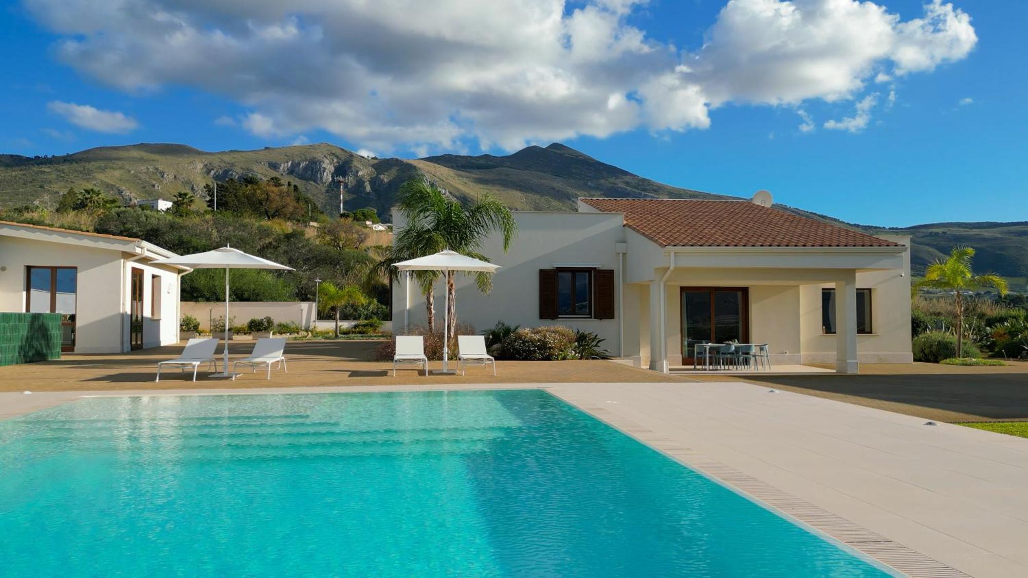 Villa Etesiae กัสเตลลัมมาเร เดล โกลโฟ ภายนอก รูปภาพ